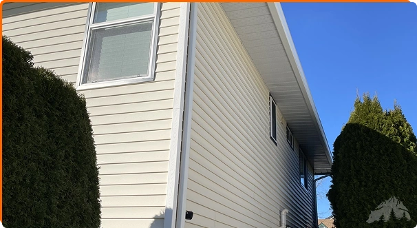 Hidden Gutters - Black Bear Gutters House